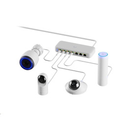 Ubiquiti Switch L2 UniFi USW-Ultra, 8-Port Gigabit, 7x PoE+-out, 1x PoE++ in, PoE budget 42W, bez AC adaptéru