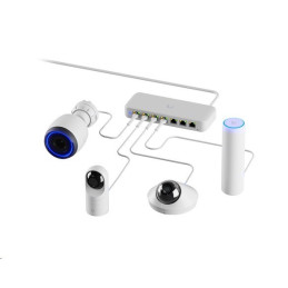 Ubiquiti Switch L2 UniFi USW-Ultra, 8-Port Gigabit, 7x PoE+-out, 1x PoE++ in, PoE budget 52W, s AC adaptérem