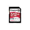 Kingston paměťová karta 512GB Canvas React Plus SDXC UHS-II 280R/150W U3 V60 for Full HD/4K