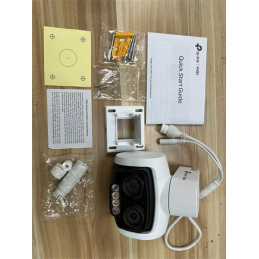 4MP Dual-Lens Varied Focal Full-Color PT Camera SPEC:H.265+/H.265/H.264+/H.264, 1/3" Progressive Scan CMOS, Color/0.005