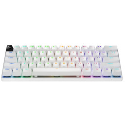 Logitech PRO X 60 LIGHTSPEED Wireless Gaming Keyboard (Tactile) - WHITE - US INT'L