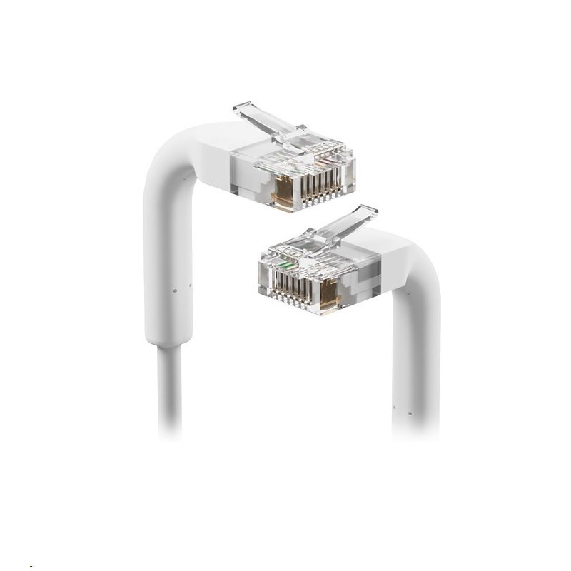 Ubiquiti UniFi Ethernet Patch Kabel - U-Cable-Patch-RJ45, 8m, Cat6, bílý