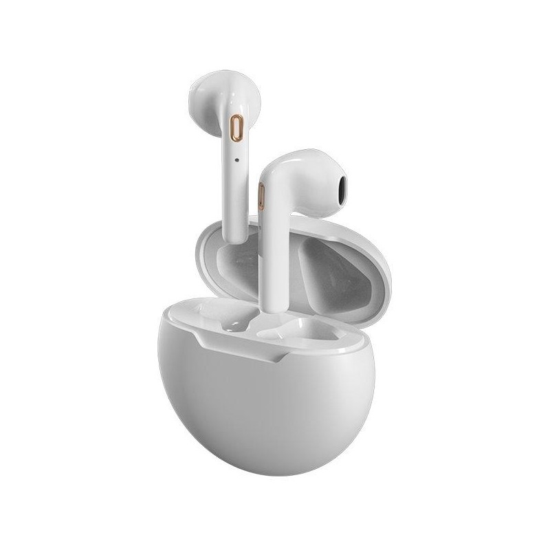 FENDA F&D bezdrátový TrueWireless headset E2/ Bluetooth/ bílý