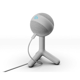 Logitech Yeti Orb RGB Gaming Mic with LIGHTSYNC - WHITE - USB