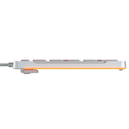 COUGAR herní klávesnice VANTAR S RGB White, Ultra Slim Thickness, Anti-Ghosting