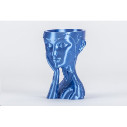 Filament PM tisková struna/filament 1,75 SILK "Deep Blue" 1 kg