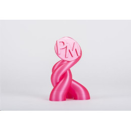 Filament PM tisková struna/filament 1,75 SILK "Soft Pink" 1 kg