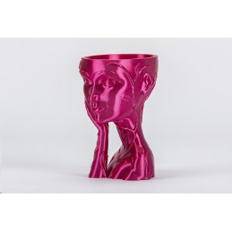 Filament PM tisková struna/filament 1,75 SILK "Dark Pink" 1 kg