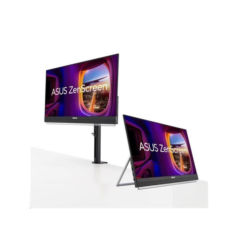 ASUS ZenScreen MB229CF 21,5" prenosný USB-C monitor IPS 1920x1080 100Hz 5ms 250cd HDMI USB-C repro čierno-strieborný