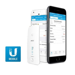 Ubiquiti Jednotka RP-5AC-Gen2 Rocket airPrism, 5 GHz AC, 2.4 GHz integ. rádio, PoE-in