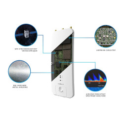 Ubiquiti Jednotka RP-5AC-Gen2 Rocket airPrism, 5 GHz AC, 2.4 GHz integ. rádio, PoE-in