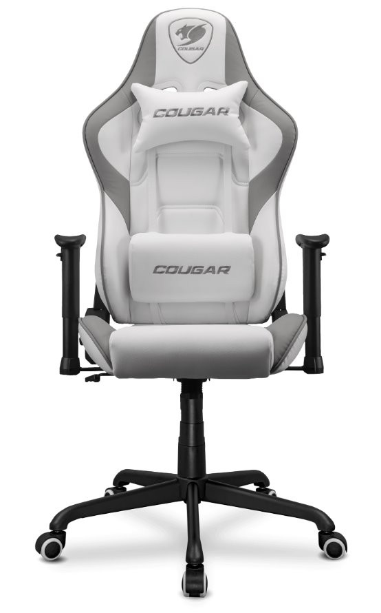 COUGAR herní židle ARMOR ELITE - bílá/šedá