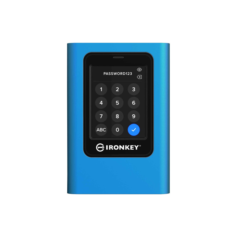 Kingston externí encrypted SSD 7680GB IronKey Vault Privacy 80 XTS-AES
