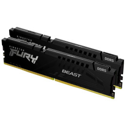 Kingston FURY Beast DDR5 64GB (Kit 2x32GB) 6000MT/s DIMM CL30 EXPO
