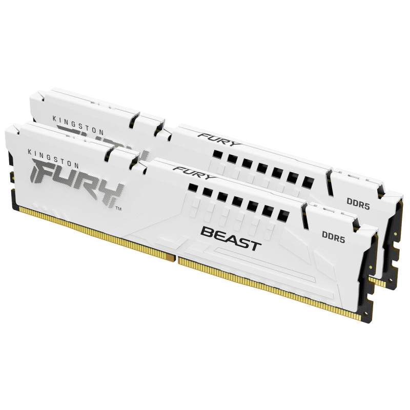 Kingston FURY Beast DDR5 32GB (Kit 2x16GB) 6800MT/s DIMM CL34 EXPO White