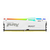 Kingston FURY Beast DDR5 64GB (Kit 2x32GB) 6000MT/s DIMM CL30 RGB EXPO White