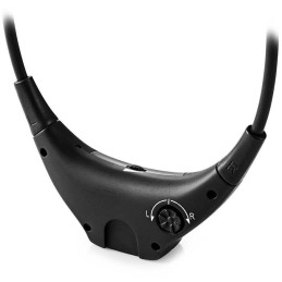 NEDIS bezdrátová TV sluchátka/ RF/ do uší/ výdrž 4,5 hodin/ rozsah 35 m/ digitální zvuk/ vyvážení zvuku/ černé