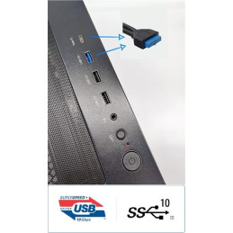 1stCOOL GAMER 5, skrinka ATX, 3x ARGB ventilátor, USB3.0, USB-C, čierna