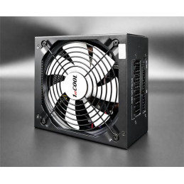 Zdroj 700W 1stCOOL WHITE STORM 700 85+ EVO modular, 14cm fan