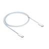 Akyga Kabel USB-C / USB-C 2.0 60W, bílá 1m