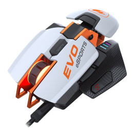 COUGAR herní myš drátová 700M Evo eSPORTS, optical, RGB, PMW-3389, 16000 DPI, white