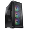 COUGAR PC skříň ARCHON 2 Mesh RGB Black Mid Tower Mesh Front Panel 3 x ARGB Fans 3mm TG Left Panel
