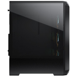 COUGAR PC skříň ARCHON 2 Mesh RGB Black Mid Tower Mesh Front Panel 3 x ARGB Fans 3mm TG Left Panel