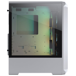 COUGAR PC skříň ARCHON 2 Mesh RGB White Mid Tower Mesh Front Panel 3 x ARGB Fans 3mm TG Left Panel