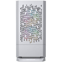 COUGAR PC skříň MG140 Air RGB White Mini Tower Air Vents Front Panel 3 x ARGB Fans 4mm TG Left Panel