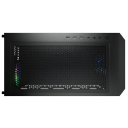 COUGAR PC skříň DUOFACE Pro RGB Black Mid Tower TG & Airflow Front Panel 4 x ARGB Fans TG Left Panel