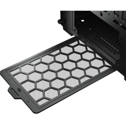 COUGAR PC skříň DUOFACE Pro RGB Black Mid Tower TG & Airflow Front Panel 4 x ARGB Fans TG Left Panel