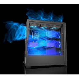 COUGAR PC skříň DUOFACE Pro RGB Black Mid Tower TG & Airflow Front Panel 4 x ARGB Fans TG Left Panel