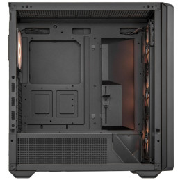 COUGAR PC skříň MX600 Black Full Tower Mesh Front Panel 3 x 140mm + 1 x 120mm Fans TG Left Panel