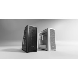COUGAR PC skříň MX330-G Pro White Mid Tower Mesh Front Panel 1 x 120mm Fan TG Left Panel