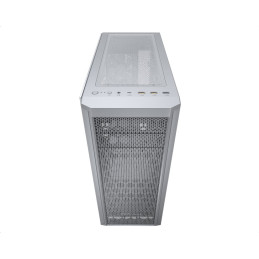 COUGAR PC skříň MX330-G Pro White Mid Tower Mesh Front Panel 1 x 120mm Fan TG Left Panel