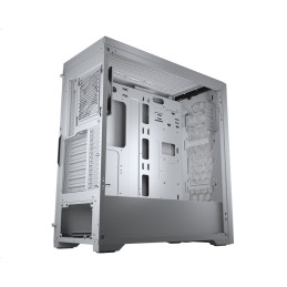 COUGAR PC skříň MX330-G Pro White Mid Tower Mesh Front Panel 1 x 120mm Fan TG Left Panel