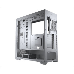 COUGAR PC skříň MX330-G Pro White Mid Tower Mesh Front Panel 1 x 120mm Fan TG Left Panel