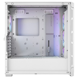 COUGAR PC skříň DUOFACE Pro RGB White Mid Tower TG & Airflow Front Panel 4 x ARGB Fans TG Left Panel