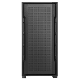 COUGAR PC skříň UNIFACE Black Mid Tower Mesh Front Panel 2 x ARGB Fans TG Left Panel