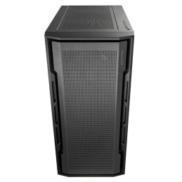 COUGAR PC skříň UNIFACE Black Mid Tower Mesh Front Panel 2 x ARGB Fans TG Left Panel