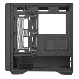 COUGAR PC skříň UNIFACE Black Mid Tower Mesh Front Panel 2 x ARGB Fans TG Left Panel
