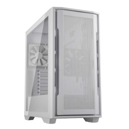COUGAR PC skříň UNIFACE White Mid Tower Mesh Front Panel 2 x ARGB Fans TG Left Panel