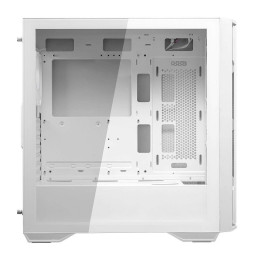COUGAR PC skříň UNIFACE White Mid Tower Mesh Front Panel 2 x ARGB Fans TG Left Panel