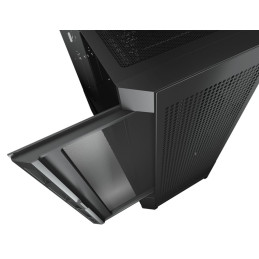 COUGAR PC skříň AIRFACE Black Mid Tower Mesh Front Panel 1 x 120mm Fan TG Left Panel Black