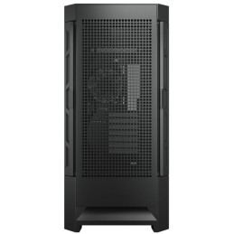 COUGAR PC skříň AIRFACE Black Mid Tower Mesh Front Panel 1 x 120mm Fan TG Left Panel Black
