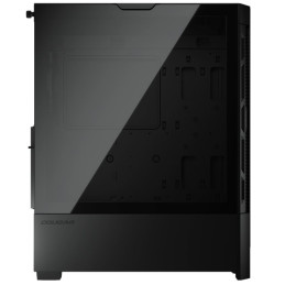 COUGAR PC skříň AIRFACE Black Mid Tower Mesh Front Panel 1 x 120mm Fan TG Left Panel Black