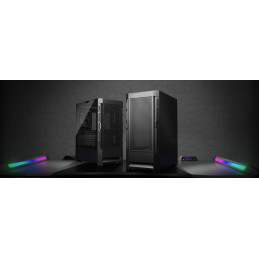 COUGAR PC skříň AIRFACE Black Mid Tower Mesh Front Panel 1 x 120mm Fan TG Left Panel Black