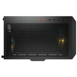 COUGAR PC skříň AIRFACE RGB Black Mid Tower Mesh Front Panel 2 x 140mm ARGB Fans 1x 120mm ARGB Fan TG Left Panel