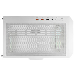 COUGAR PC skříň AIRFACE RGB White Mid Tower Mesh Front Panel 2 x 140mm ARGB Fans 1x 120mm ARGB Fan TG Left Panel