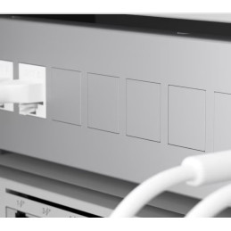 Ubiquiti UniFi Keystone Blank Insert, zaslepovací vložka do patch panelu, 24 ks